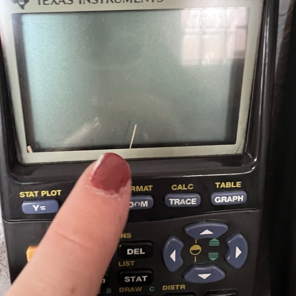 Texas Instruments TI-83 Plus‎ Black Graphing Calculator w/ Cover Tested Working - Picture 8 of 9
